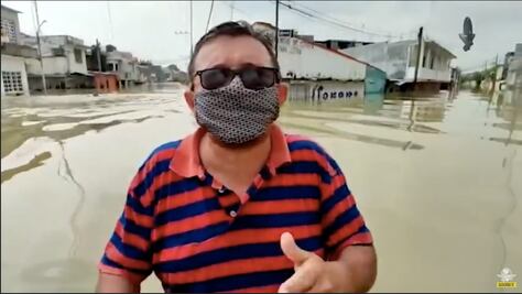 Tabasco bajo el agua por lluvias; “esto nunca había pasado”, dicen afectados