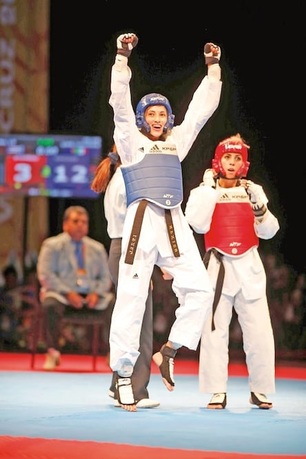 Una jornada brillante para taekwondoínes