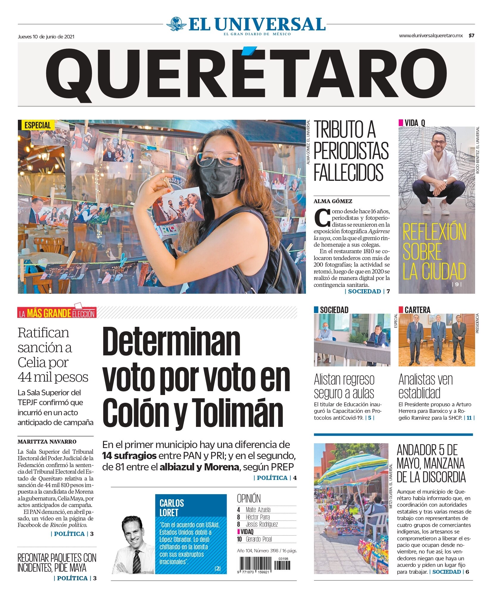 Portada 10 de junio de 2021