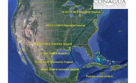 Suspenden clases en siete municipios de Quintana Roo por "Nate"