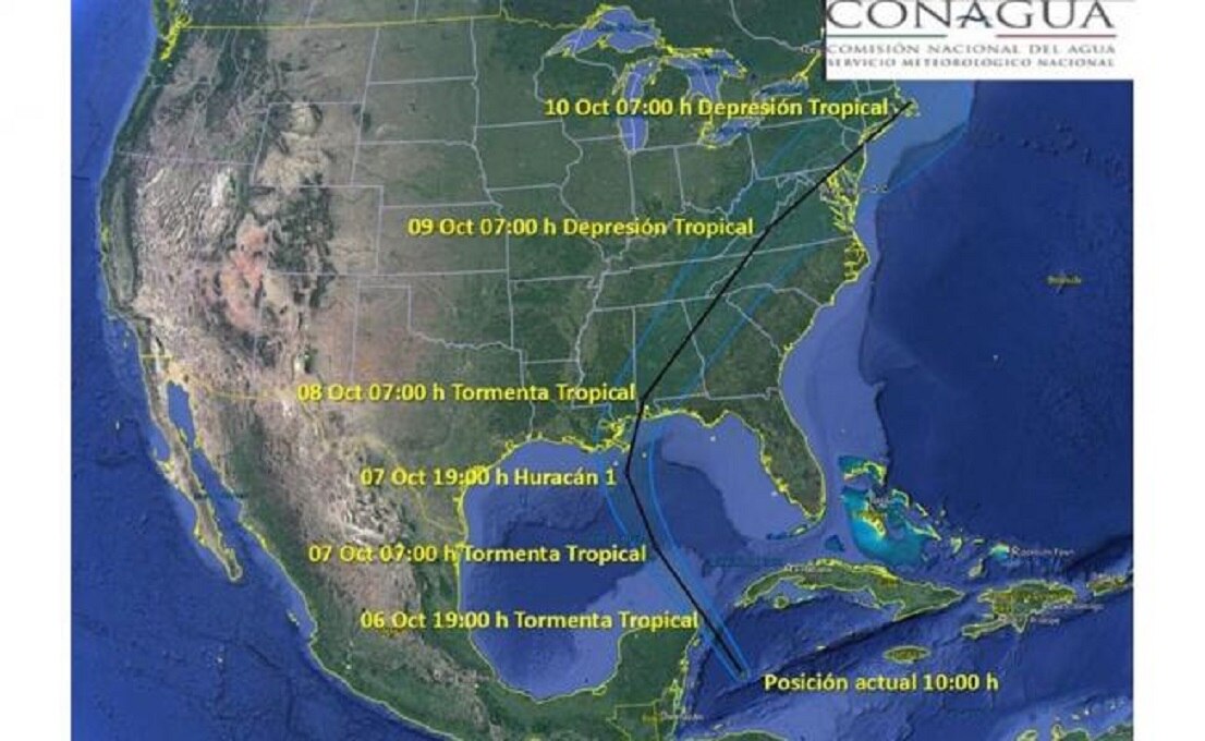 Suspenden clases en siete municipios de Quintana Roo por "Nate"