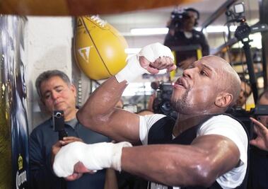 Floyd Mayweather Jr., la principal atracción