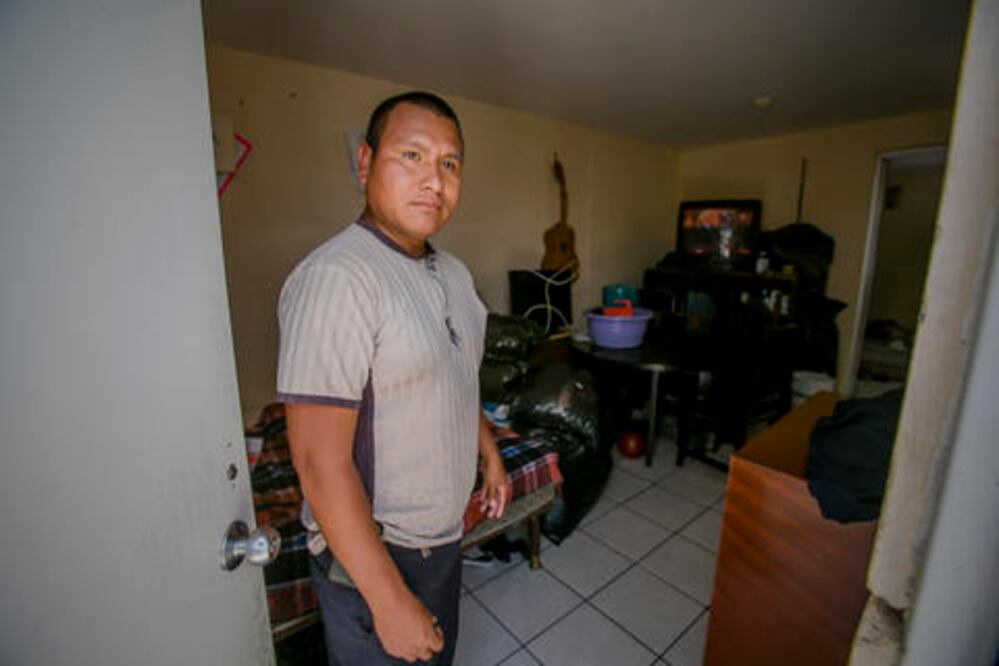 “Es para lo que alcanza, dormimos en un cuarto”