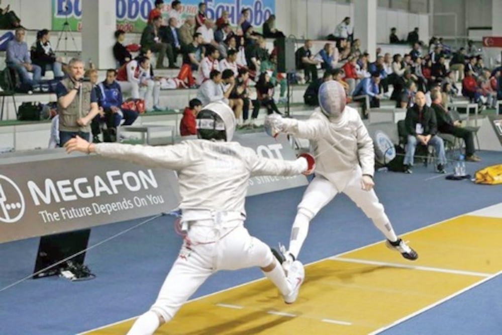 Héctor Florencia, octavo en sable