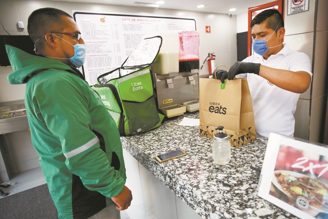 Pandemia hace crecer 35% venta en línea de comida