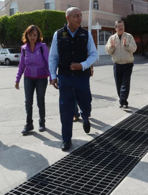 Prevención. El alcalde Marcos Aguilar afirma que las obras evitarán pérdidas en los patrimonios de las familias (ESPECIAL)