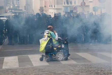Disturbios en Francia durante marcha del 1 de Mayo