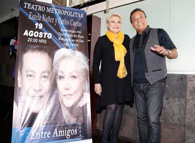 Los cantantes presentarán su espectáculo Entre amigos el 19 de agosto. (AGUSTIN SALINAS. EL UNIVERSAL)