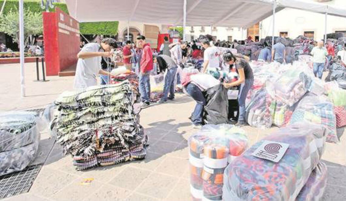 Inicia colecta de cobijas