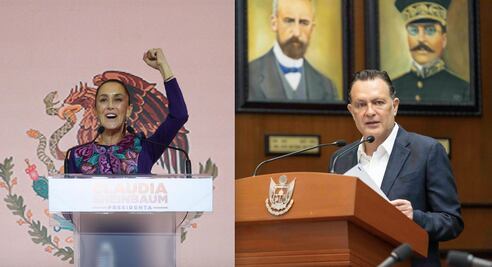 Gobierno estatal felicita por su triunfo a Claudia Sheinbaum