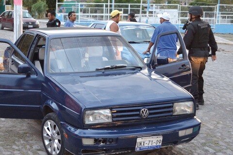 Asegura PoEs a dos presuntos ladrones