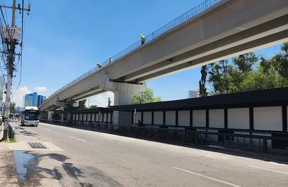 Comerciantes aún no se instalan en la avenida Zaragoza; les preocupan el polvo y las obras