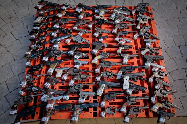 Reporta SSPM 48 armas confiscadas