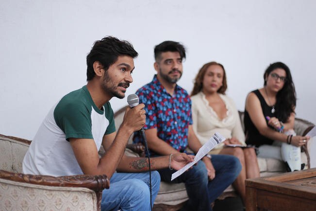 Los integrantes de la comunidad LGBT, aseguran que durante la marcha que realizarán pedirán igualdad de derechos humanos para todos. (GONZALO IBAÑEZ. EL UNIVERSAL)