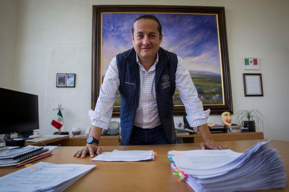 Ernesto Luque Hudson, delegado de Sedesol. (DEMIAN CHÁVEZ. EL UNIVERSAL)