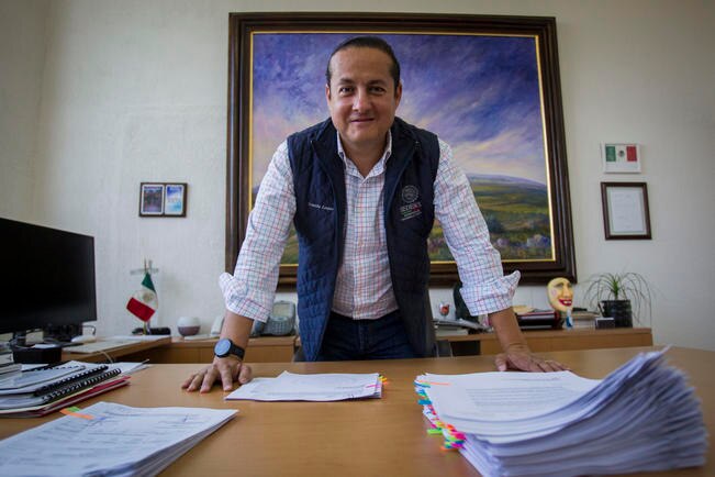 Ernesto Luque Hudson, delegado de Sedesol. (DEMIAN CHÁVEZ. EL UNIVERSAL)