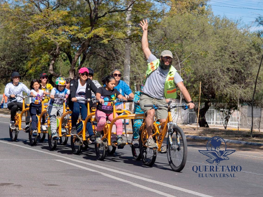 Celebran un año de impulso ciudadano de la Vía Recreativa Querétaro