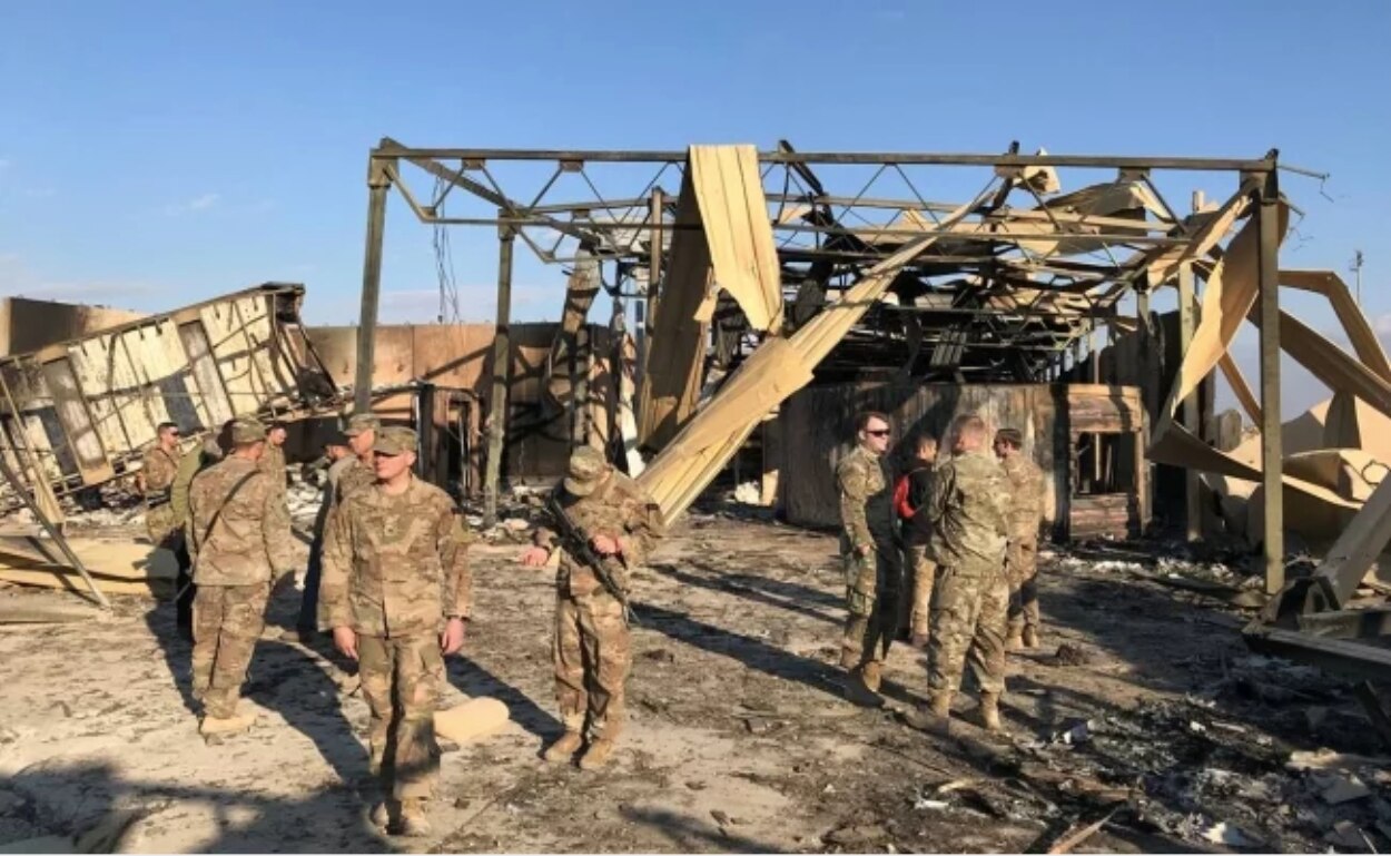 Irán respondió al asesinato de Soleimani lanzando misiles a bases iraquíes donde se alojan soldados estadounidenses (Foto: Reuters)