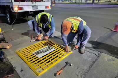Se han colocado más de 40 tapas temporales de registros en la capital: Felifer Macías