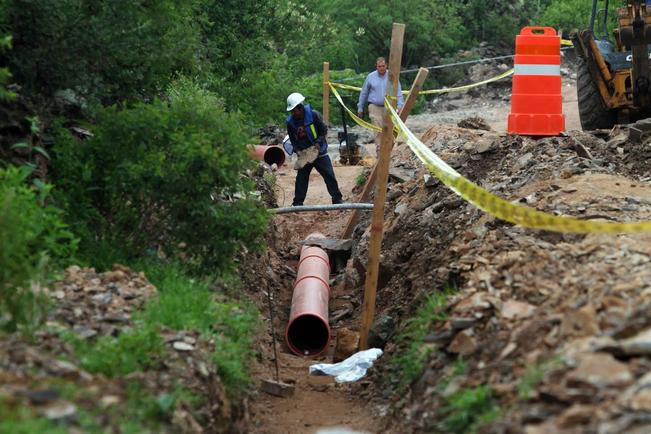 Gestiones pasadas no instalaron red de drenaje pluvial: Manuel Velázquez Pegueros