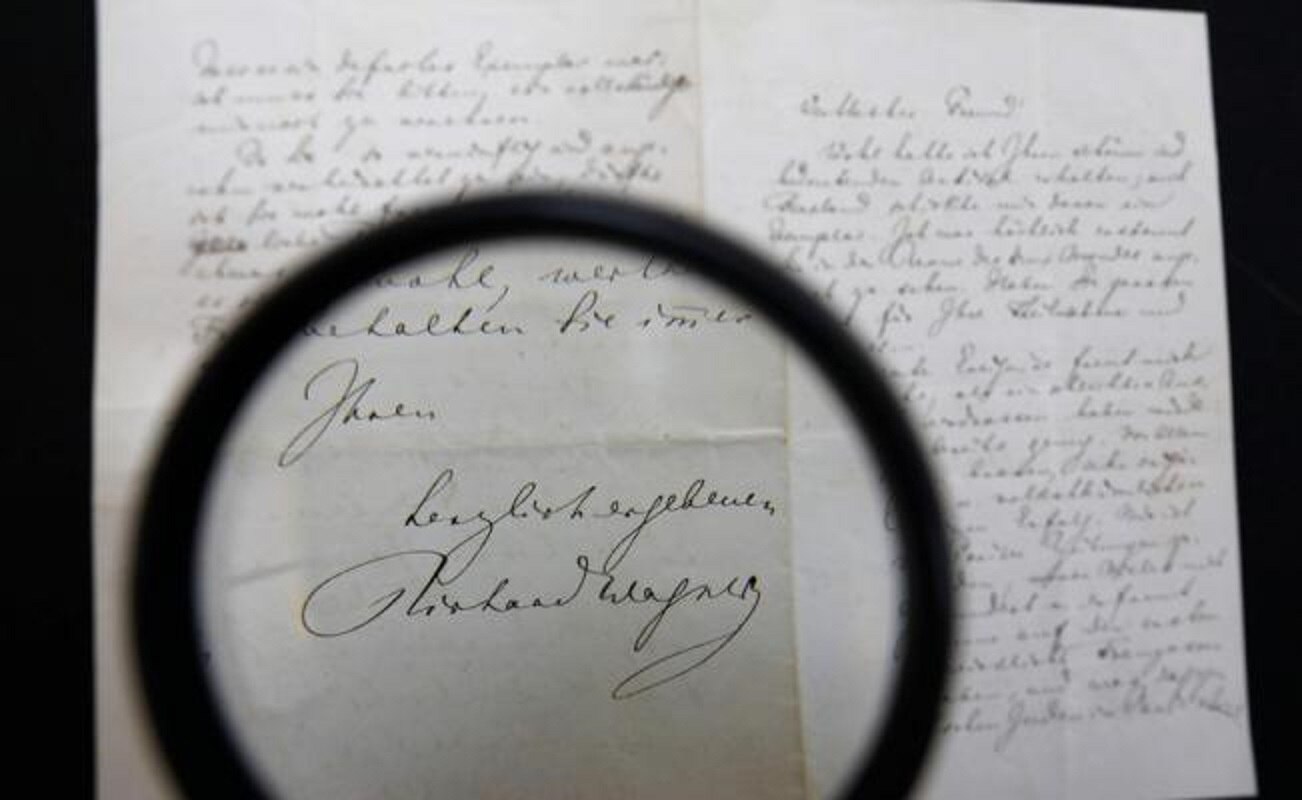 Subastarán carta antisemita de Richard Wagner