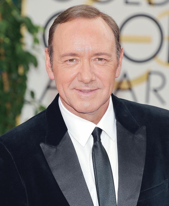 Spacey, ni en los promos de Netflix