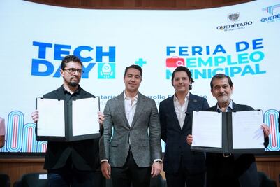Inauguran Tech Day y la Feria  del Empleo en la capital
