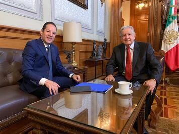 Francisco Domínguez se reúne con el presidente AMLO