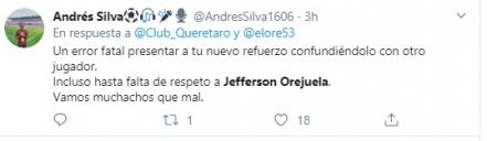 Error, Gallos confunde a su refuerzo 
