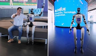 Felifer presenta a "Sara”, un robot queretano que opera con inteligencia artificial