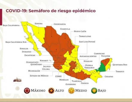 Querétaro vuelve al semáforo naranja; estado decidirá cierre de actividades