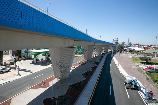 Abren parte baja de Viaducto Poniente