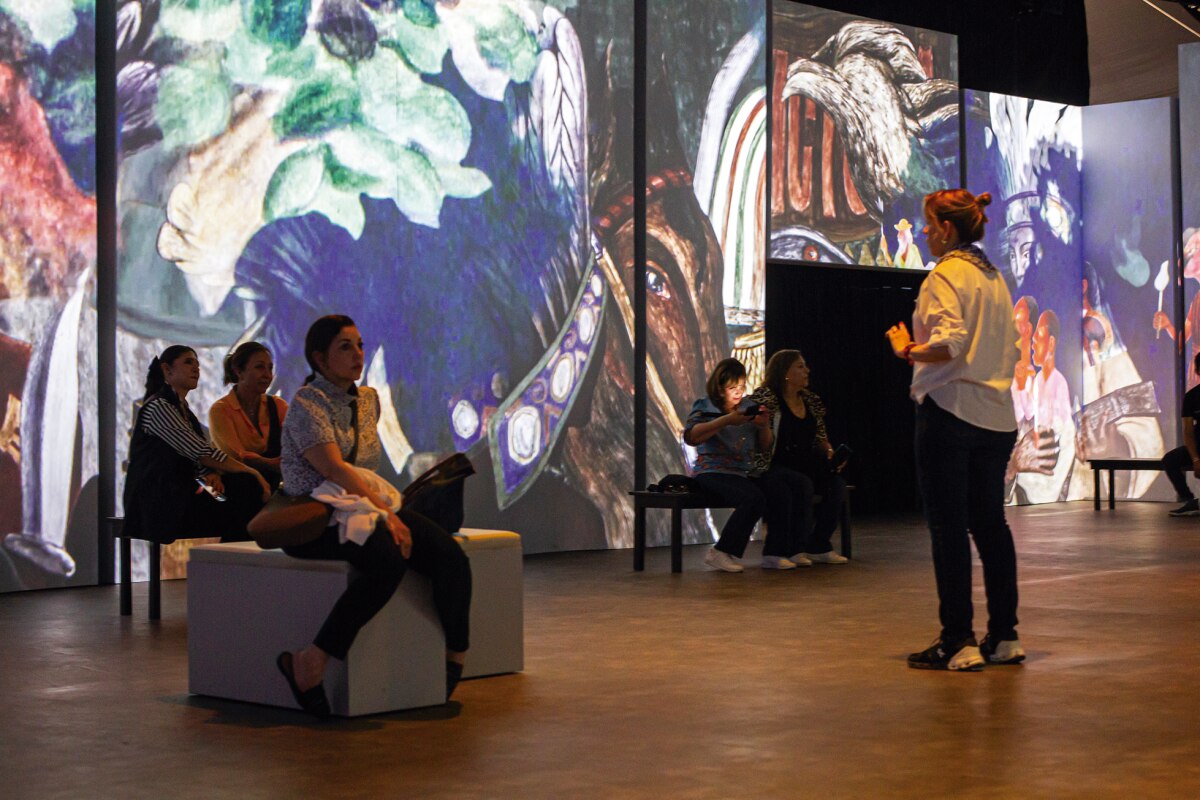 Regresa la exposición inmersiva Frida y Diego