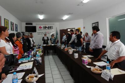 Urnas serán trasladadas con vigilancia de policía