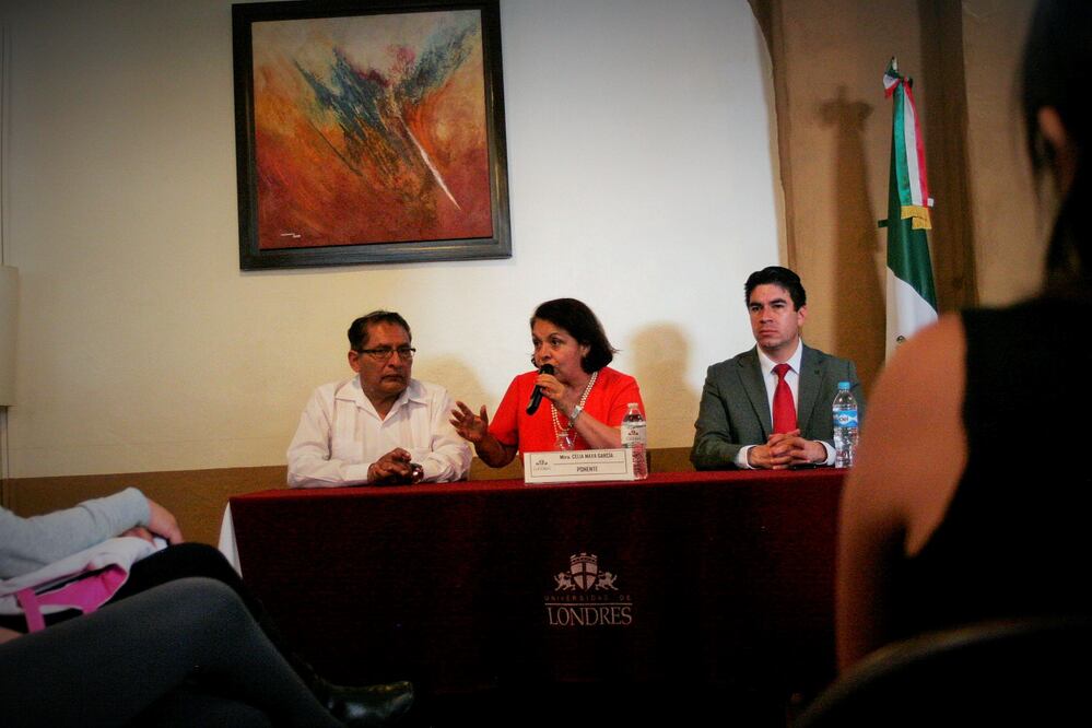 Visita Celia Maya Universidad de Londres