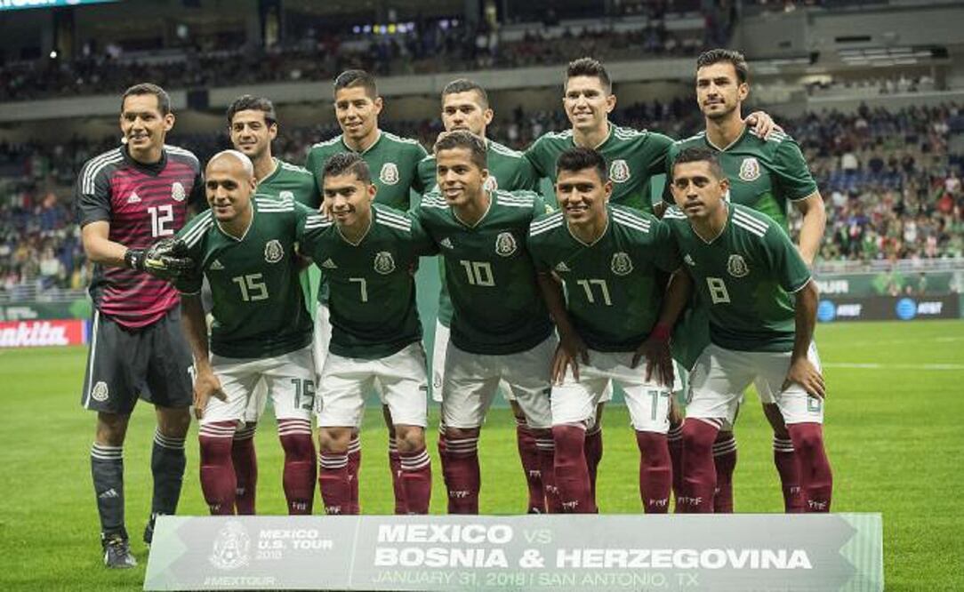 Imago7. La Selección Mexicana en su partido amistoso frente a Bosnia