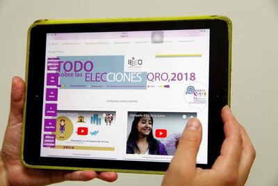 Lanzarán app que incluye datos de los candidatos