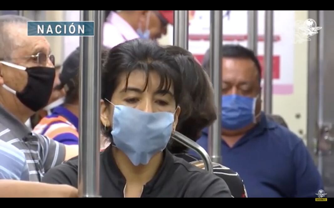 Confusa, sugerencia de Ssa sobre uso de tapabocas