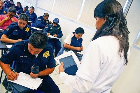 Evalúan a 92% de mandos policiacos