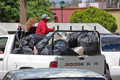 Buscarán por basura, agenda común