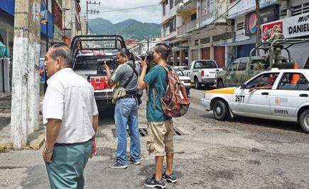 Saquean tiendas de autoservicio en Arcelia, Guerrero
