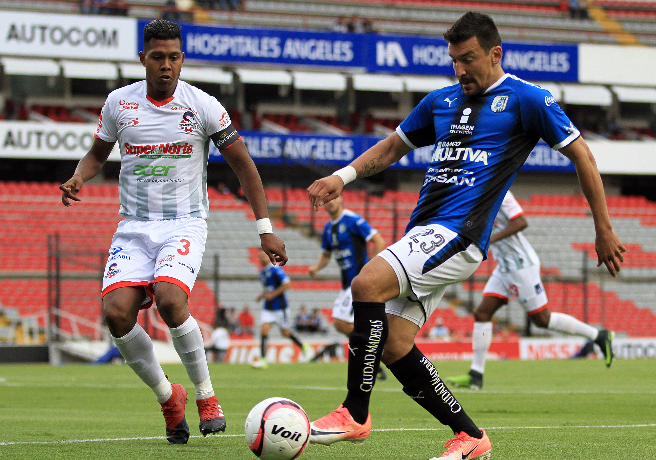Gallos derrota a Cimarrones