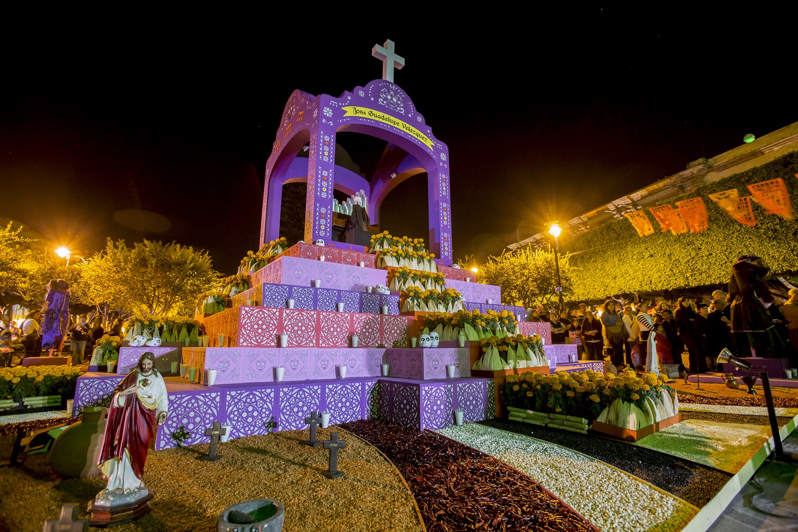 #Avance, Día de Muertos, Altar, Alameda Hidalgo, Festival de Día de Muertos, Querétaro