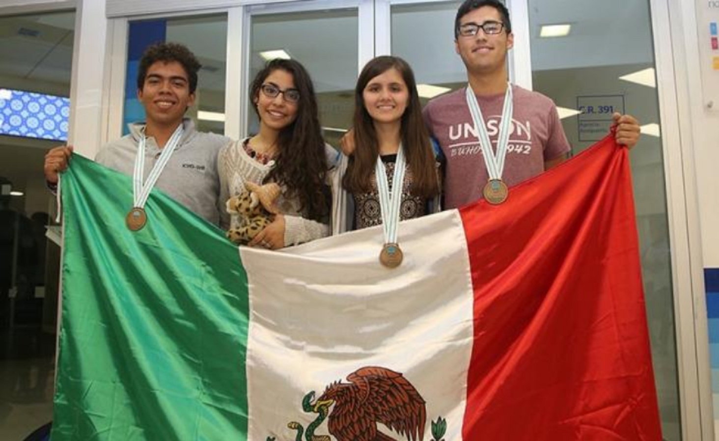 Jóvenes mexicanos ganan medallas en Olimpiada Internacional de Química