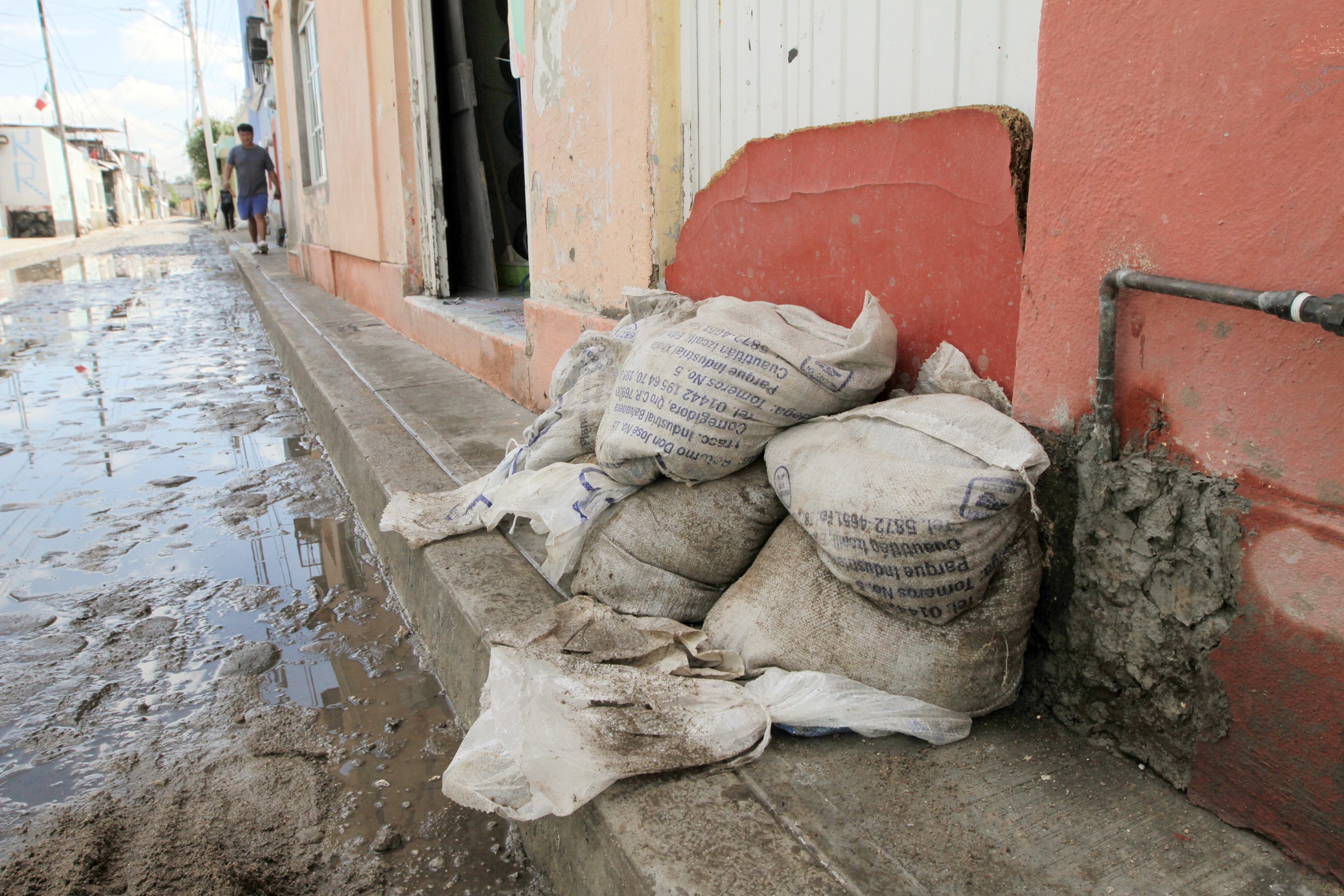 En La Monja se tuvieron 21 viviendas afectadas con ingreso de agua 