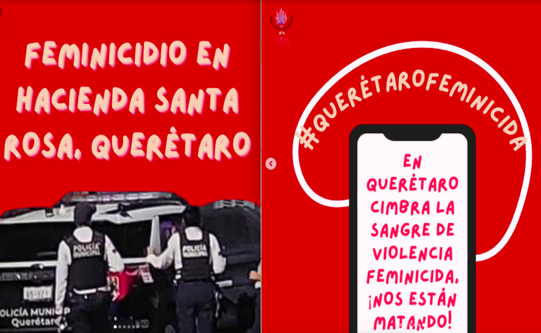 Video. "No fue infarto, fue feminicidio", denuncian activistas en Querétaro