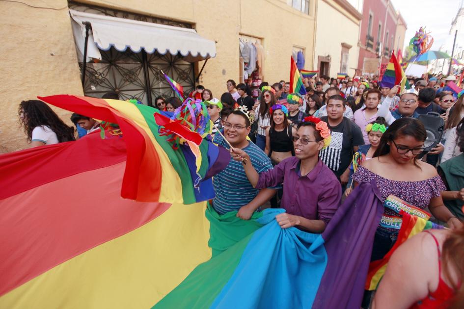 Segunda marcha por el orgullo LGBT+ en Querétaro | Querétaro