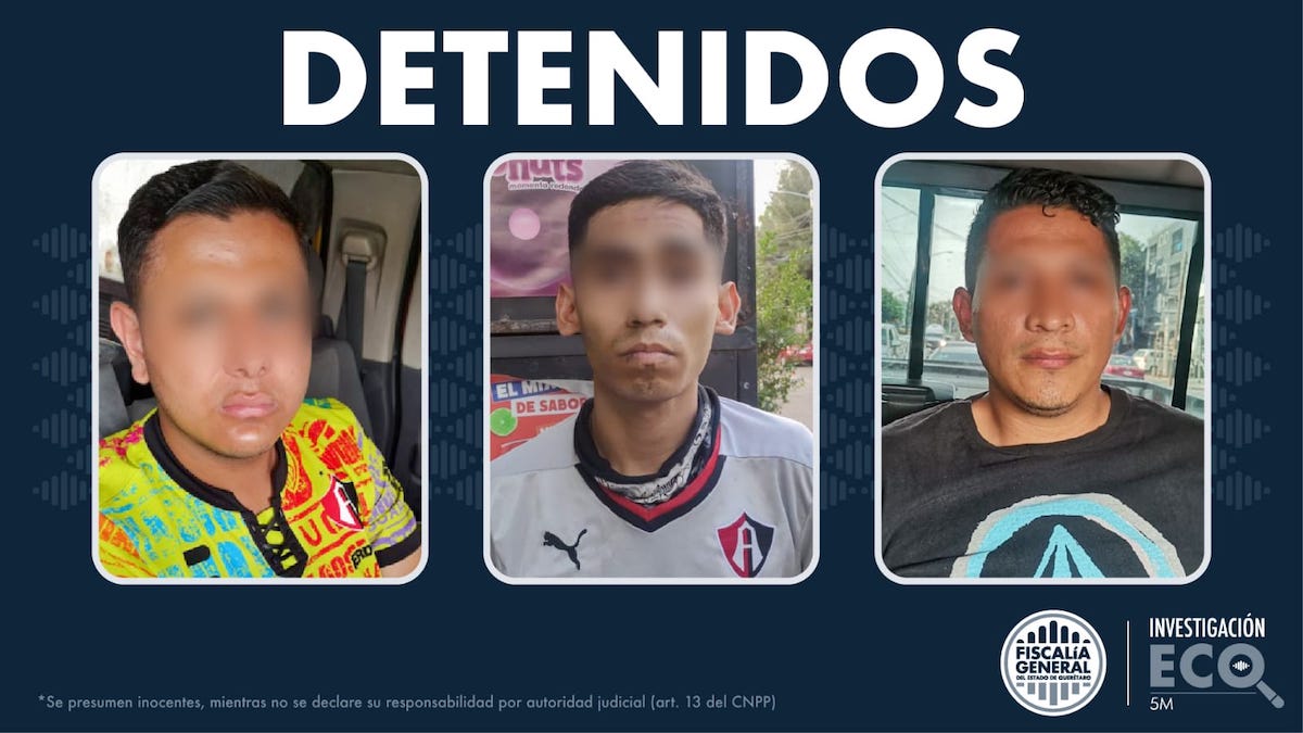 Detienen a 3 aficionados de Atlas por los hechos de violencia en el Corregidora