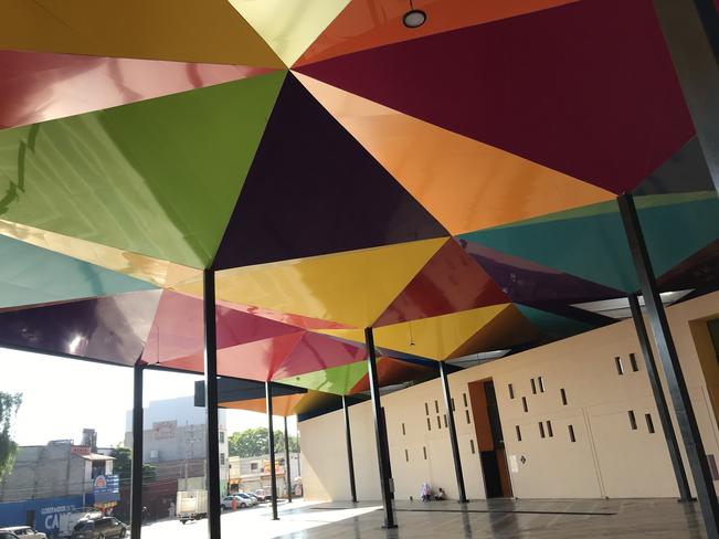 ¿Cómo avanza el mural de Santiago Carbonell en El Tepe?