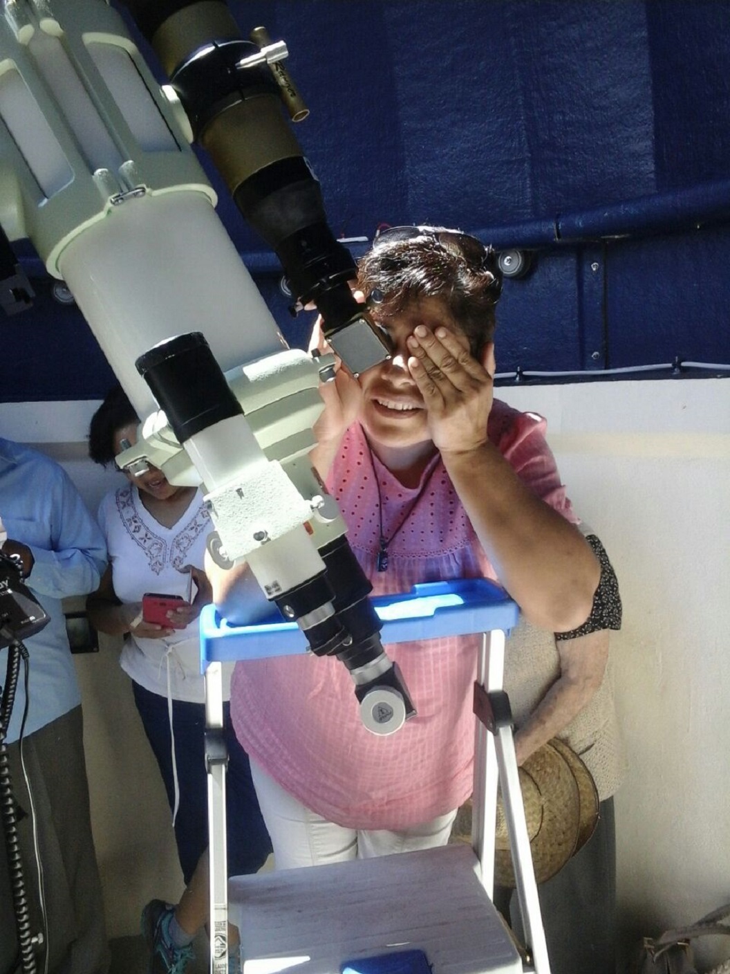 Eclipse solar, Cadereyta de Montes, Estados Unidos, Planetario Dr. José Hernández, Belem Martínez